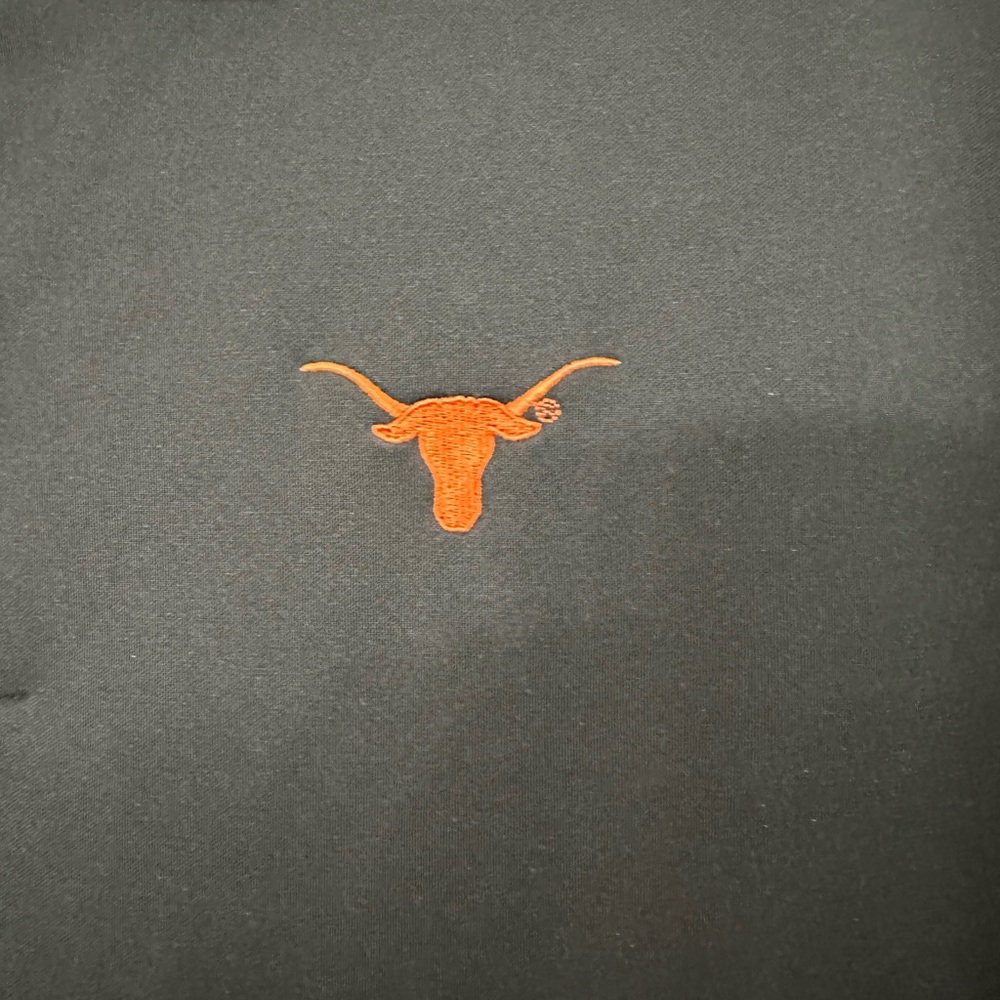 TEXAS LONGHORNS Nike Black Golf Polo